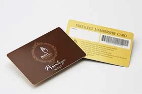wholesale high quality PVC barcode membership card