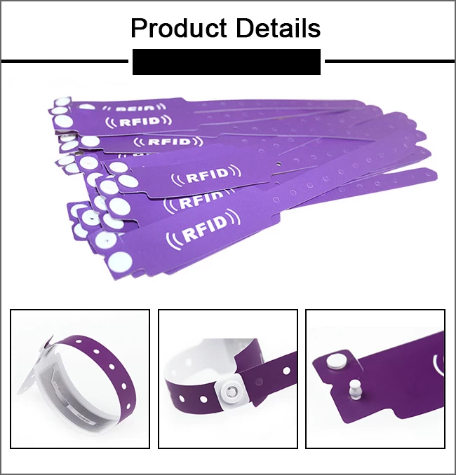 disposable rfid paper wristbands