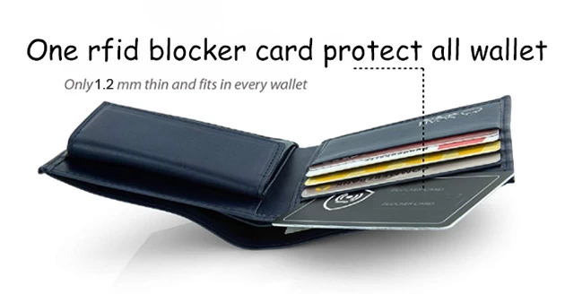 RFID Signal Blocker Anti Scanning Credit Card Protector