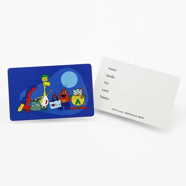 PVC Plastic Gift Card Detailed Image