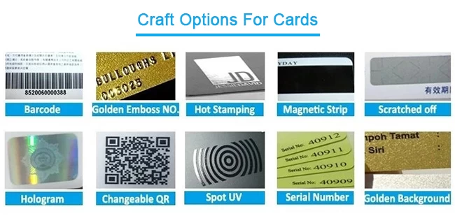 craft options for cards