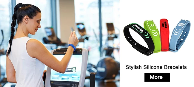 NFC Silicone Bracelet For Access Control