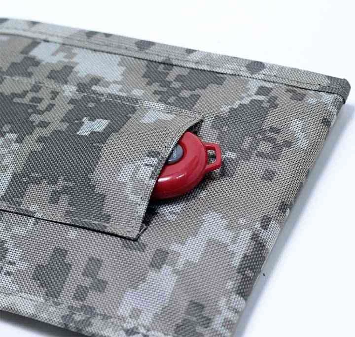 Camo Pattern RFID Blocking Car Key Bags