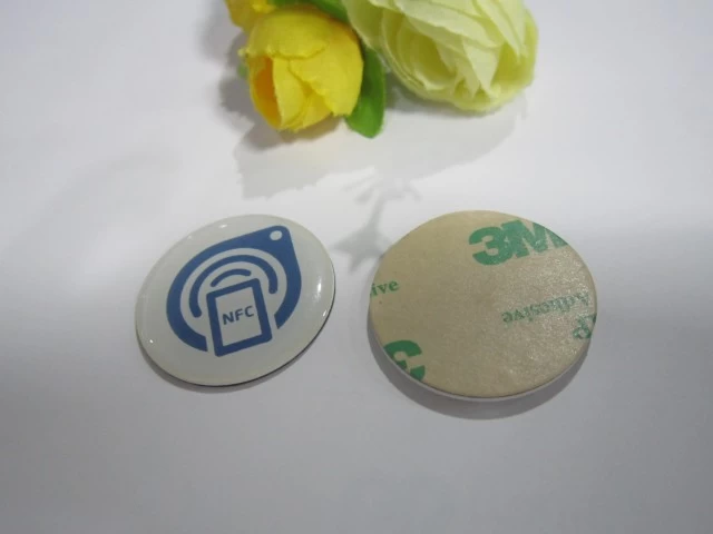 NFC touch epoxy tag for contactless identification