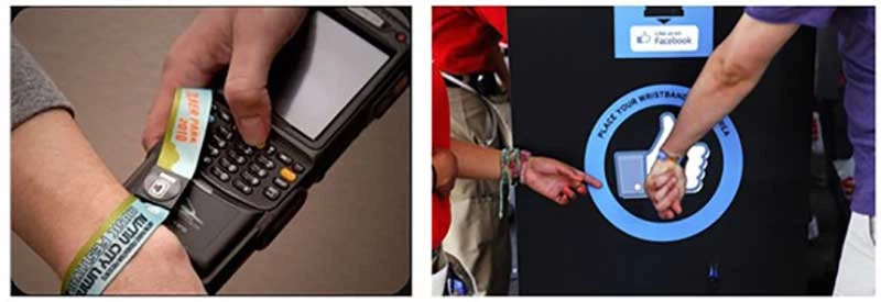 RFID wristband tags