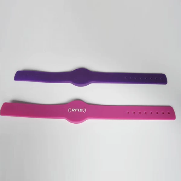 adjustable waterproof silicone rfid wristband