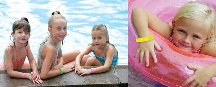 Do you know how RFID wristbands are used when swimming