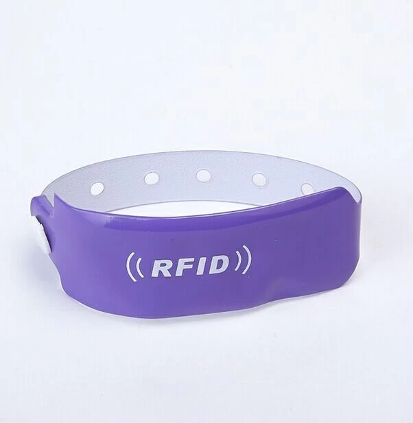 disposable PVC RFID wristband waterproof