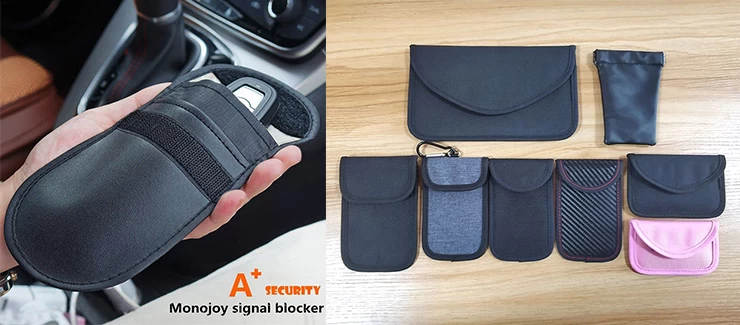 1 pièce Pochette Pour Voiture Clés , signal Blocage Voiture Clé