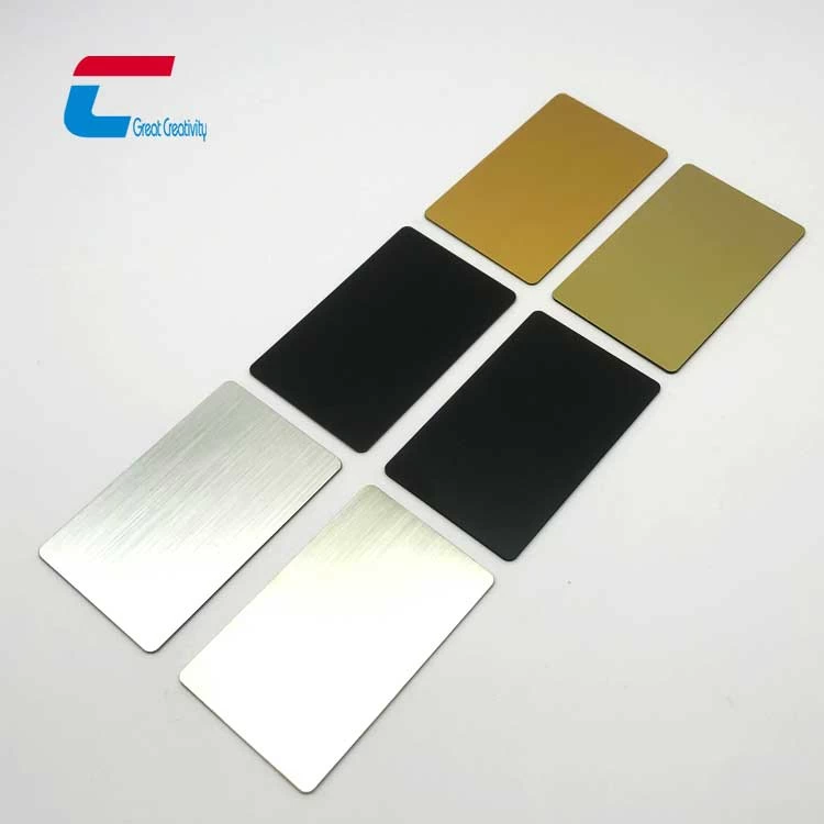 Custom Wholesale Personalized NTAG213/215/216 NFC Metal Card