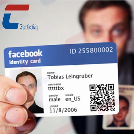 Оптовые пользовательские RFID-удостоверения личности с фотографией для печати для сотрудников / студентов