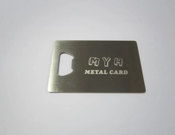 Metal Card Bottle Opener