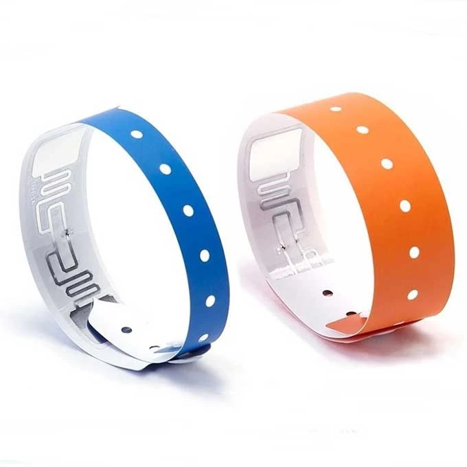 Tyvek Printed Label Gift Wristband RFID Paper Medical ID Bracelet Supplier