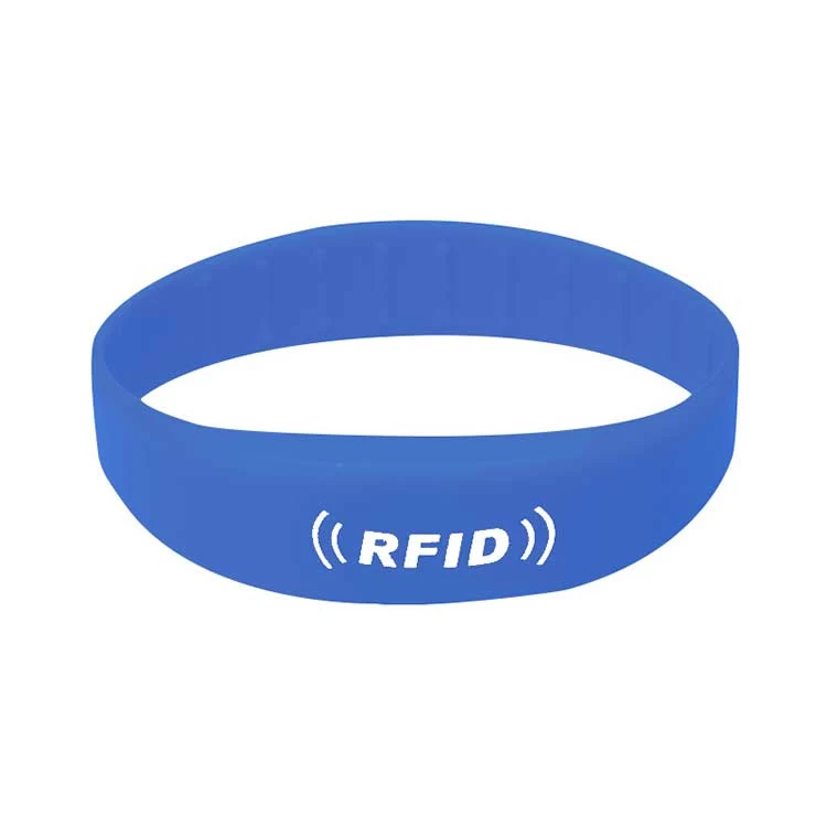 Pulseira de água de água personalizada por atacado Bracelete RFID NTAG 213 pulseira de silicone