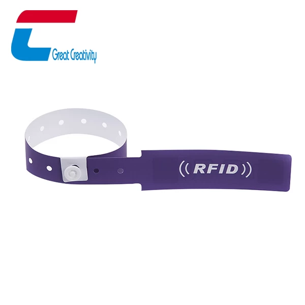 Adjustable Long Range UHF RFID Paper Party Wristbands