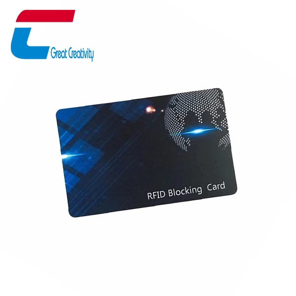 Contactless RFID NFC Blocking Card With LED Light