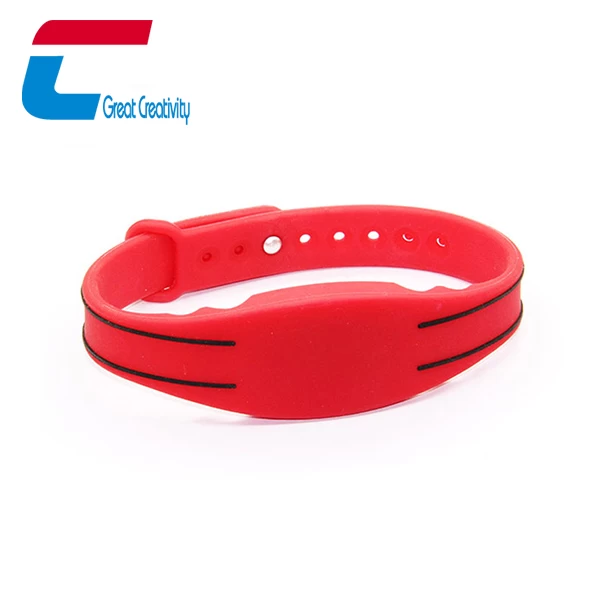 ECO Friendly RFID NFC Silicone Durable Wristband