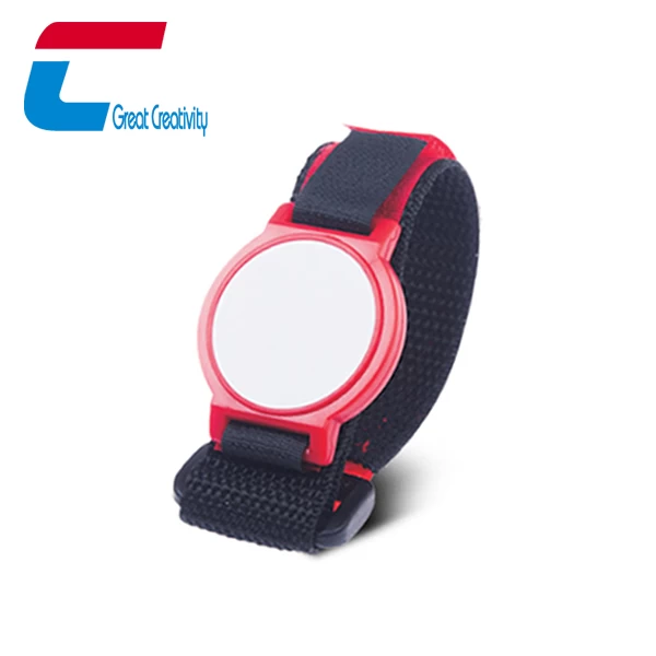 High Quality Custom Waterproof RFID Nylon Wristband