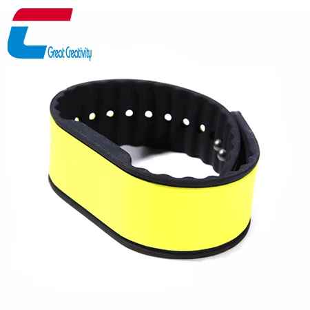 Bracelet chaud de silicone de la vente RFID pour le club de natation