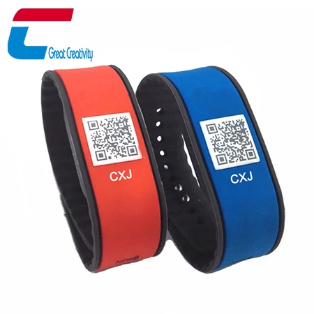 Bracelet chaud de silicone de la vente RFID pour le club de natation