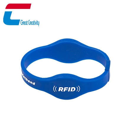 Hybrid Dual Frequency RFID Silicone Wristband