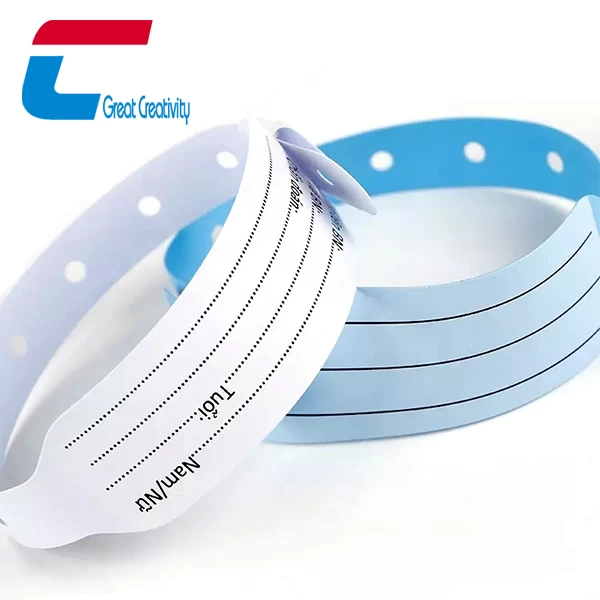 RFID Vinyl Medical Wristband For Patient Identification Wholesale