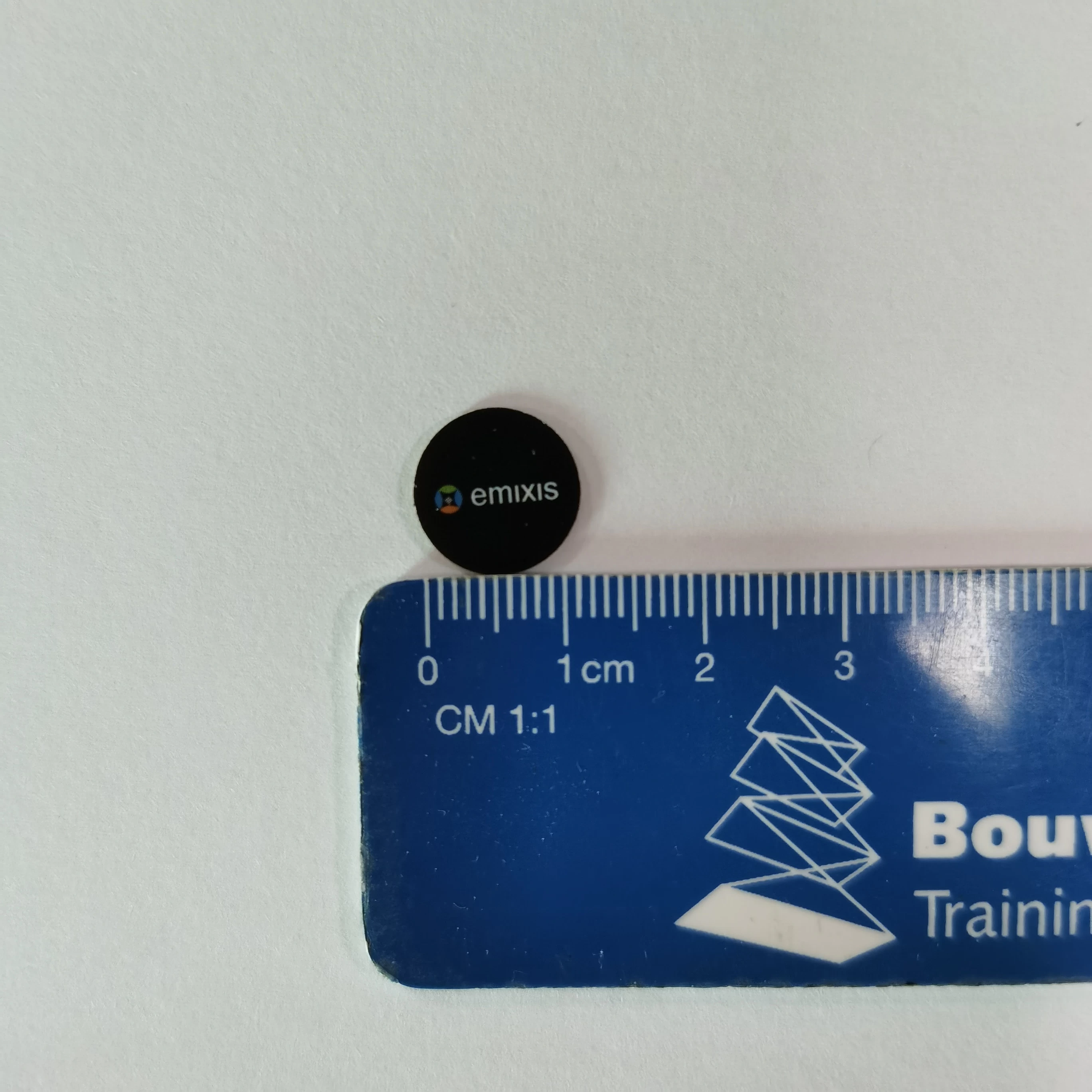 12mm logo printing 13.56MHz RFID sticker tag
