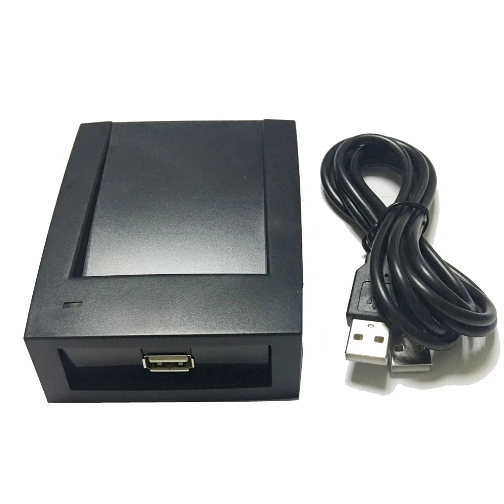 13.56Mhz Rfid Smart Card Reader Writer 125Khz Proximity ID Card EM T5577 USB Desktop Reader