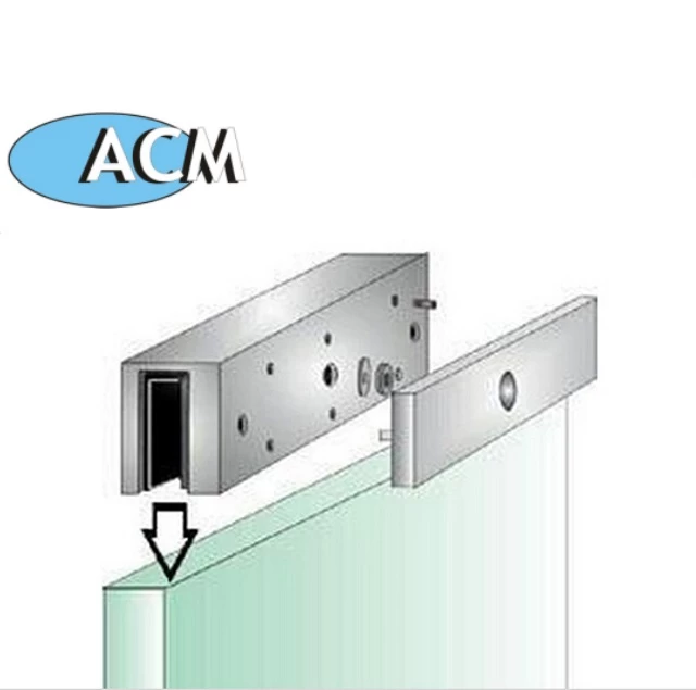 China 280kg U magnetic lock bracket for Glass Door wooden door and metal door manufacturer