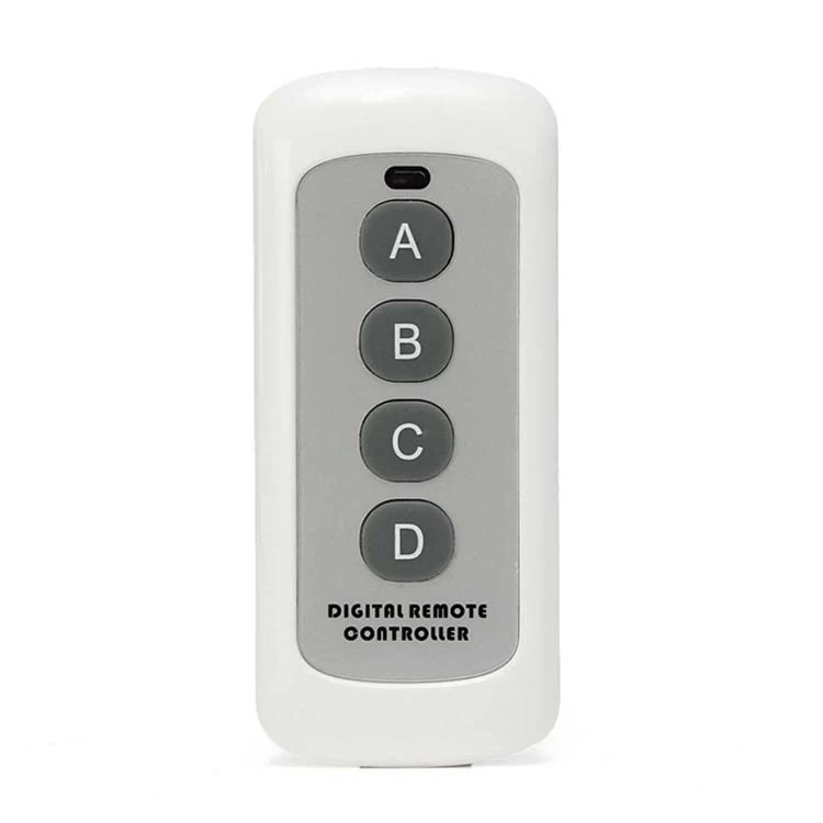 China AG1000C 433Mhz Remote Controller 4 Channels Wireless 433 Control ABCD 4 Buttons Switch Smart Key Fob for Smart home manufacturer