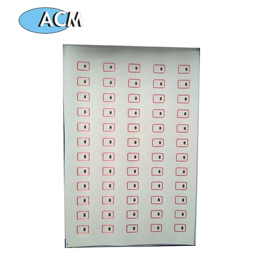 Çin 5 * 12 PVC Levha temassız RFID Kartı RFID kart yapımı için kakma prelam üretici firma