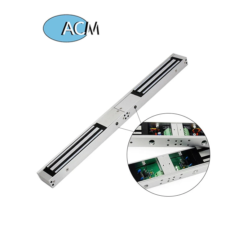 560kg 1200lbs Double Door Locks Magnet Electric Strip Hidden Smart Electronic Controlled Surface Mounted Magnetic Lock