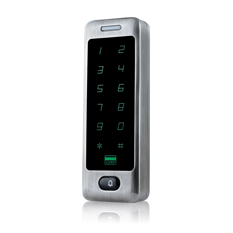 ACM-A40 WG26/34 Metal Rfid Card Reader Standalone Door Access Controller With Touch Screen