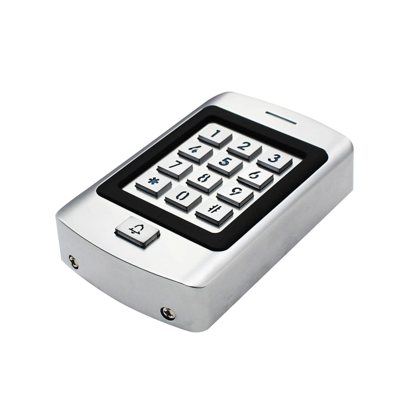 ACM-208D IP66 Metal 125KHz RFID Proximity Keypad Reader Access Control Keyboards with Doorbell