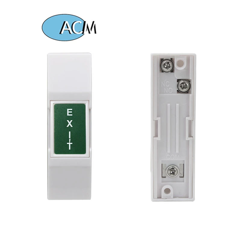 China ACM-K11A/B/C Wholesale 12V Plastic Cover Door Release Exit Push Button For Access Control manufacturer