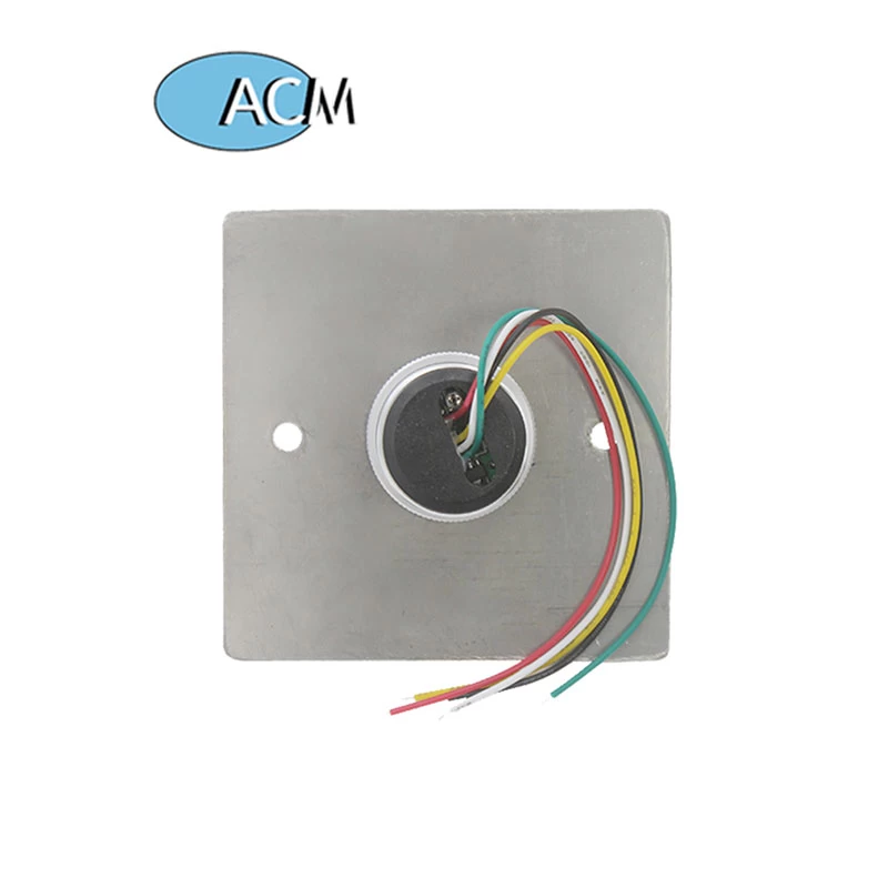 ACM-K11B Factory Wholesale Stainless Steel Non-Contact Exit Button with Double Light