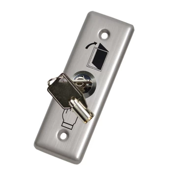 ACM-K12B Stainless steel exit button with keys for door access control system