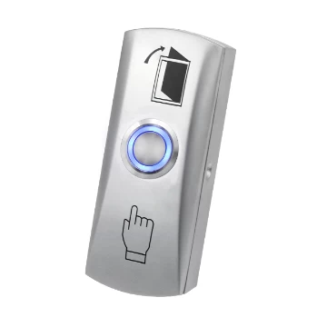 ACM-K14L Access Control Zinc Alloy Push To Exit Button Mounting with LED