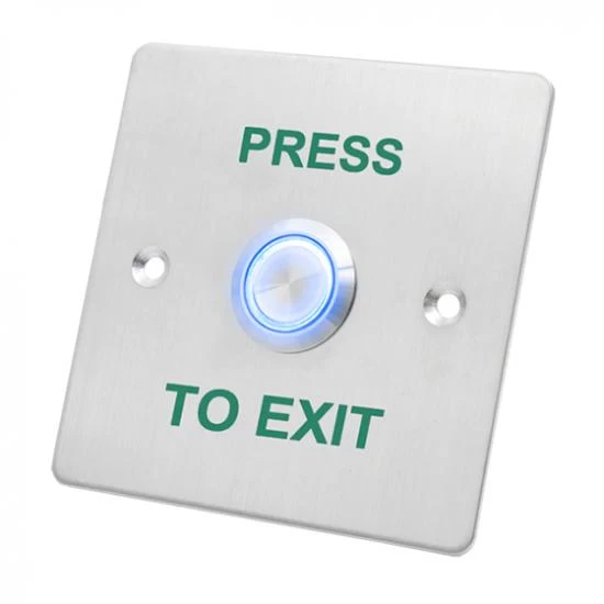 ACM-K15D-LED Stainless Steel Exit Button with 6wires