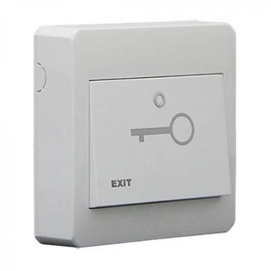 ACM-K2 Plastic Access Exit Button with Back Box