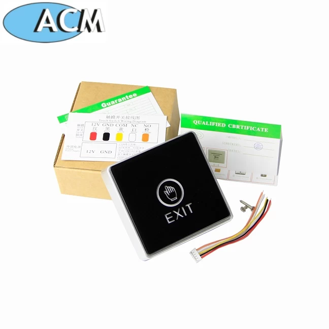 中国 ACM-K9Bドアアクセスコントロールタッチ出口ボタン メーカー