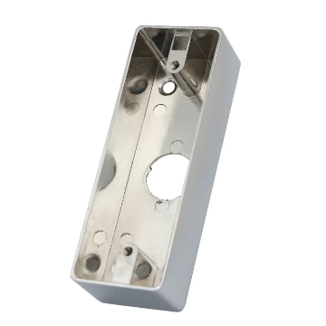 ACM-M40 Mirror Surface Zinc Alloy Metal Access Switch Bottom Box 115 * 40 Exit Button Touchless Stainless Steel Back Box