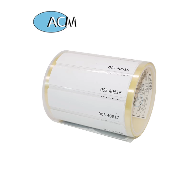 China ACM-UHF-P Passive Tag Price Chip Paper Tracking Library Uhf Gen2 Rfid label windshield uhf rfid sticker tags for parking system manufacturer