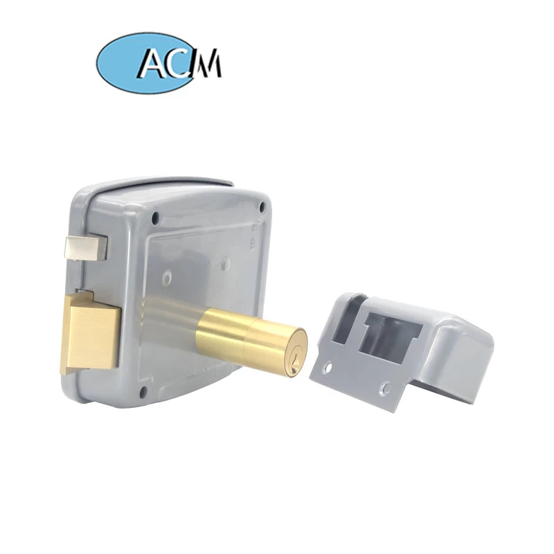ACM-Y035 2020 latest High Security Electric Control Rim Lock Door Lock for Gate