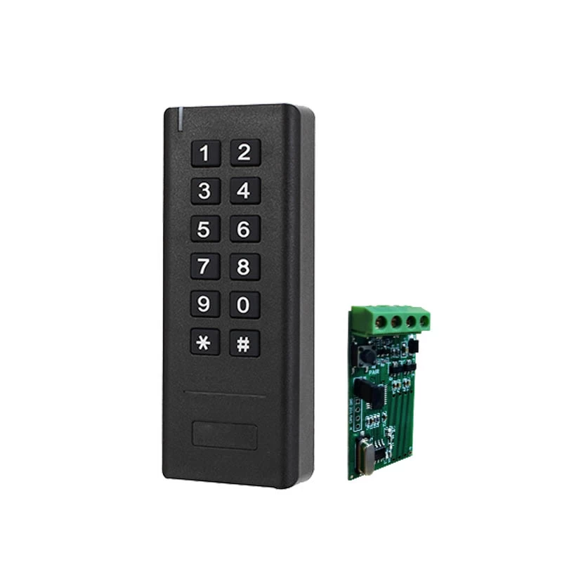 ACM305 433MHz Wireless Remote Control Access Control Wiegand RFID Card Reader with Keypad