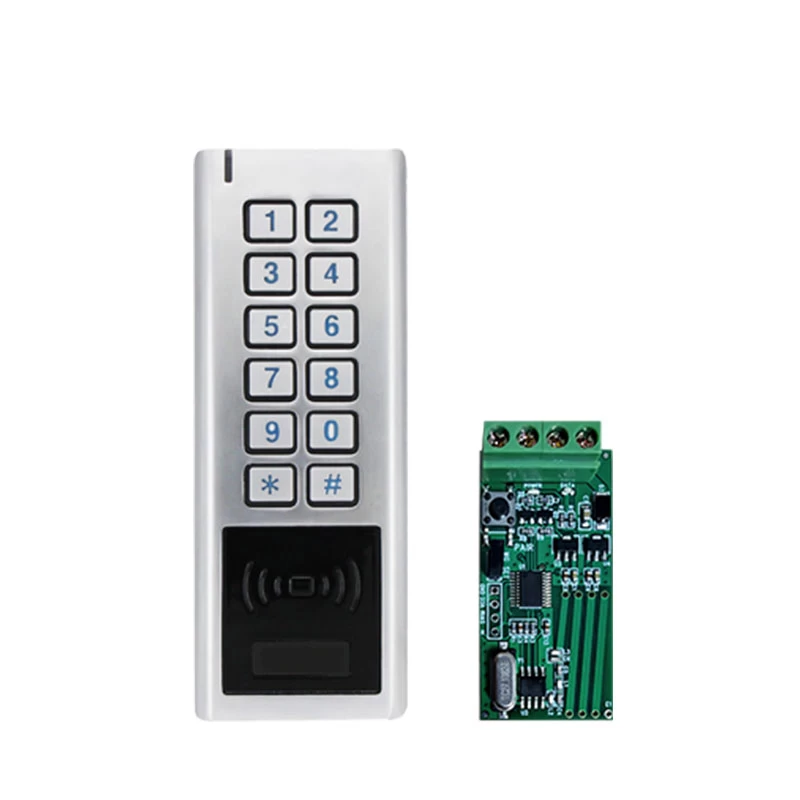 ACM308 125KHz RFID Wireless RFID Proximity Card Reader TK4100 EM Card Access Control System Door Entry System