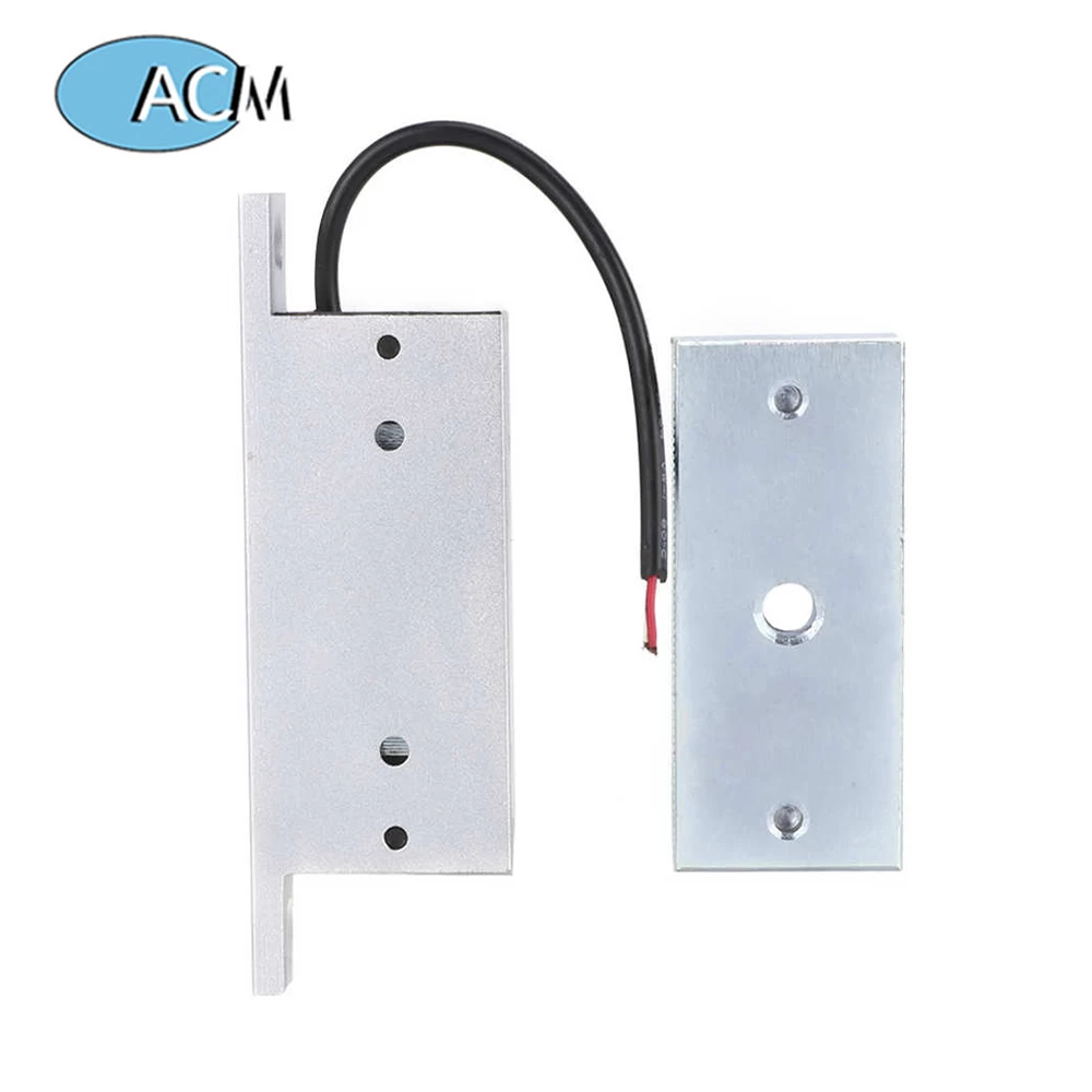 Access Control System 60kg EM Locks Magnetic Aluminum Alloy 2 Wired Electric Locker Home Safety DC 24V Door Lock