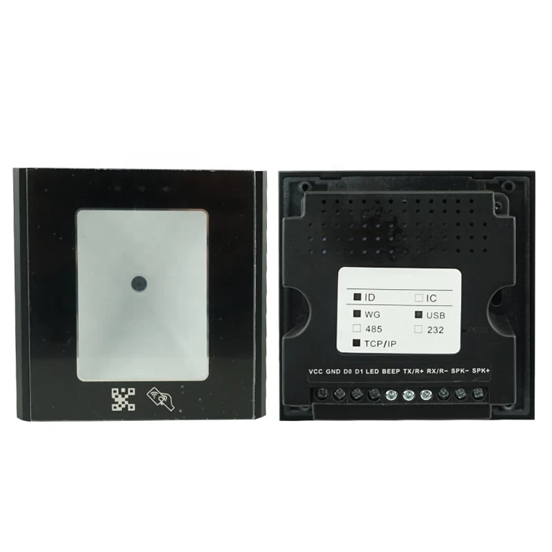 Access control RFID card reader QR code Scanner for building apartment