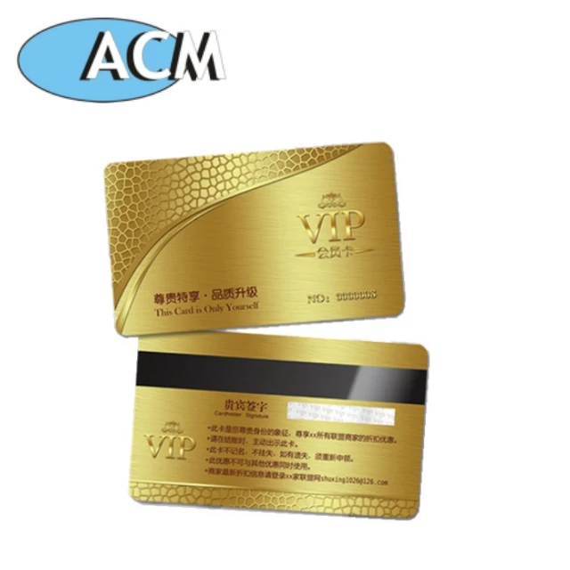 Best selling Customized PVC magnetic stripe card