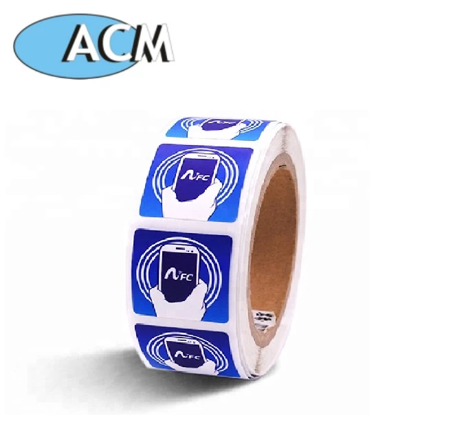 porcelana Etiqueta autoadhesiva NFC del pegamento fuerte 13.56MHz ISO 14443A del precio barato fabricante